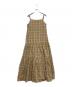 KAIEKA（カイエカ）の古着「Tiered Camisole Dress」｜ベージュ