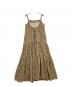 KAIEKA (カイエカ) Tiered Camisole Dress ベージュ サイズ:1：5000円