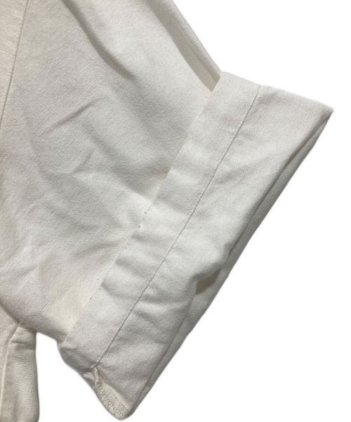 Disher（ディッシャー）Disher (ディッシャー) 半袖チロリアンシャツ ホワイト サイズ:Lの古着・服飾アイテム