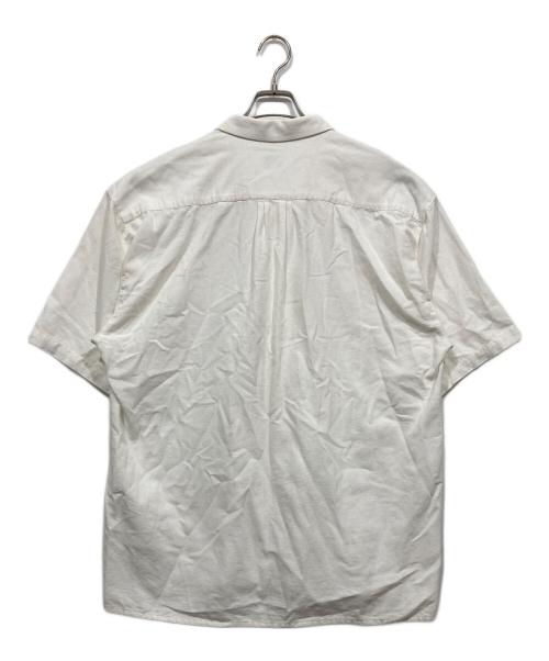 Disher（ディッシャー）Disher (ディッシャー) 半袖チロリアンシャツ ホワイト サイズ:Lの古着・服飾アイテム