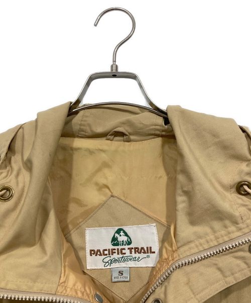 PACIFIC TRAIL（パシフィックトレイル）PACIFIC TRAIL (パシフィックトレイル) マウンテンパーカー ベージュ サイズ:Sの古着・服飾アイテム