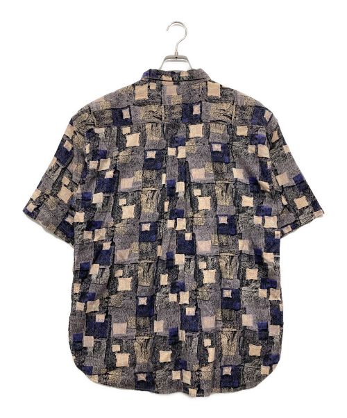 417 by VAN HEUSEN（ヴァン ヒューゼン）417 by VAN HEUSEN (ヴァン ヒューゼン) 総柄シャツ グレー サイズ:XLの古着・服飾アイテム