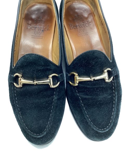 berwick（バーウィック）berwick (バーウィック) ビットローファー ブラック サイズ:38の古着・服飾アイテム