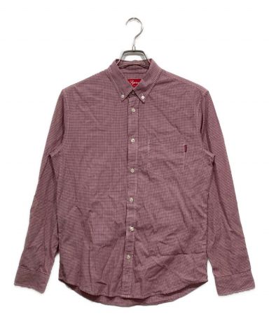 中古・古着通販】SUPREME (シュプリーム) ボタンダウンギンガム