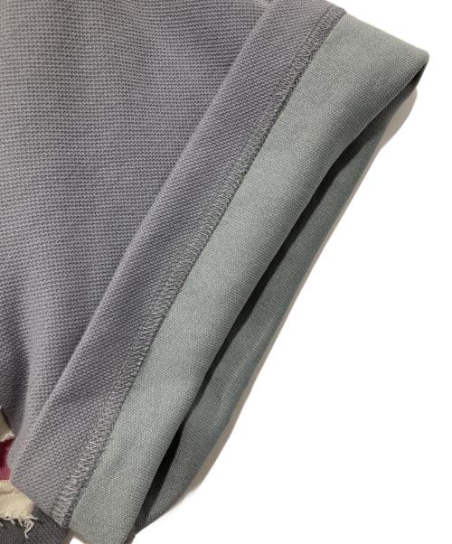 Deny umamiism（ウマミズム）Deny umamiism (ウマミズム) 切替デザインカットソー グレー サイズ:Ｍの古着・服飾アイテム