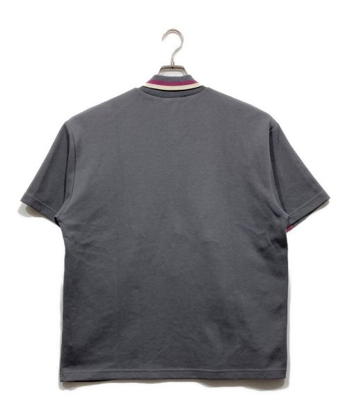 Deny umamiism（ウマミズム）Deny umamiism (ウマミズム) 切替デザインカットソー グレー サイズ:Ｍの古着・服飾アイテム