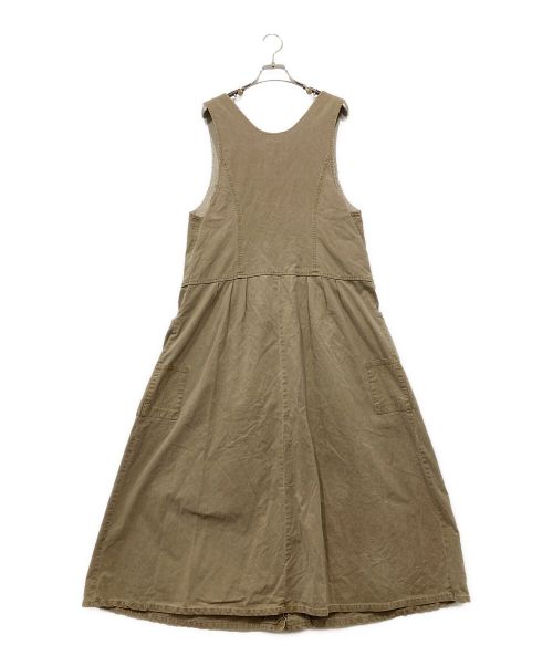 BANANA REPUBLIC（バナナリパブリック）BANANA REPUBLIC (バナナリパブリック) 80‘Sミリタリーワンピース ベージュ サイズ:Lの古着・服飾アイテム