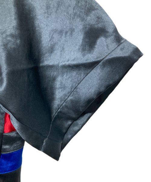 GUCCI（グッチ）GUCCI (グッチ) サテンボウリングシャツ グリーン サイズ:44の古着・服飾アイテム