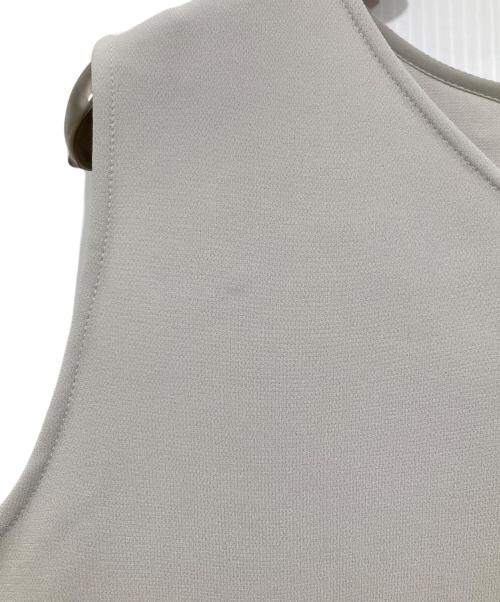 SOEJU（ソージュ）SOEJU (ソージュ) 2WAYノースリーブブラウス ベージュ サイズ:Mの古着・服飾アイテム