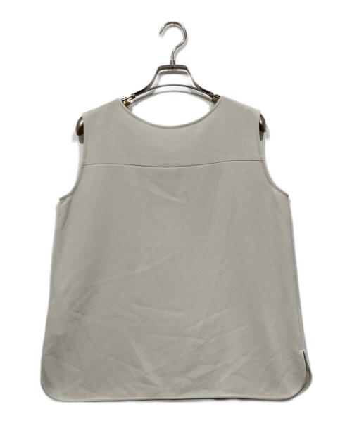 SOEJU（ソージュ）SOEJU (ソージュ) 2WAYノースリーブブラウス ベージュ サイズ:Mの古着・服飾アイテム