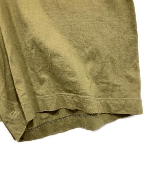 ANREALAGE（アンリアレイジ）ANREALAGE (アンリアレイジ) ARMY カットソーワンピース カーキ サイズ:Lの古着・服飾アイテム