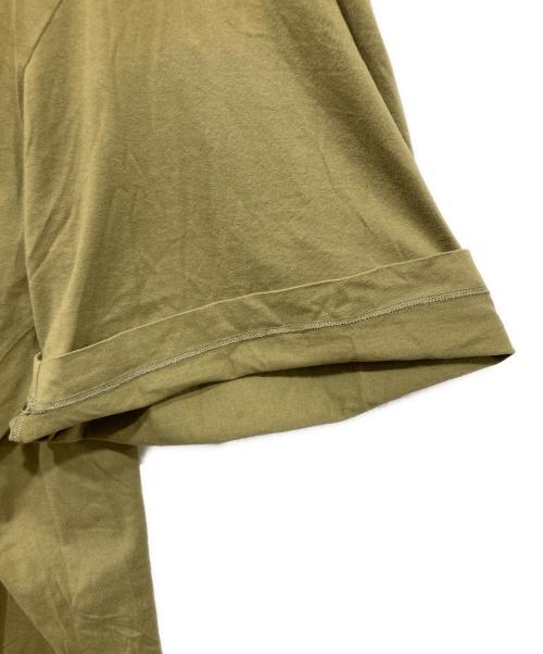ANREALAGE（アンリアレイジ）ANREALAGE (アンリアレイジ) ARMY カットソーワンピース カーキ サイズ:Lの古着・服飾アイテム