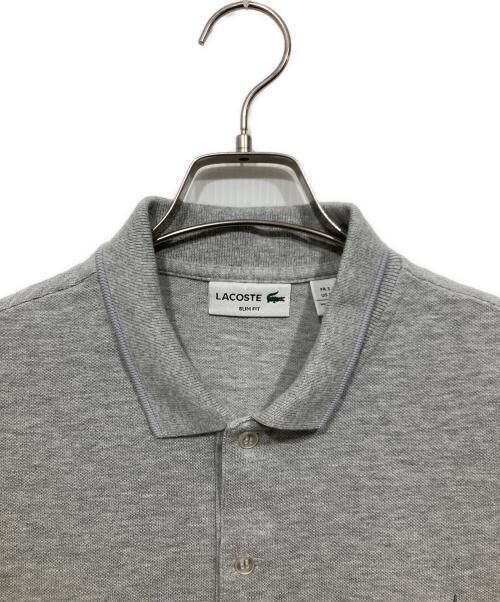 LACOSTE（ラコステ）LACOSTE (ラコステ) ポロシャツ / ロベール ジョルジュ グレー サイズ:Sの古着・服飾アイテム