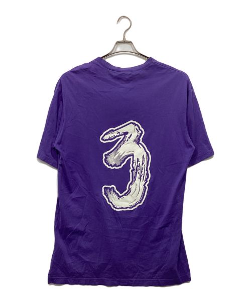 Y-3（ワイスリー）Y-3 (ワイスリー) GRAPHIC LOGO SHORT SLEEVE TEE パープル サイズ:XSの古着・服飾アイテム