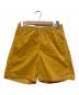 DANTON（ダントン）の古着「ハーフパンツ」｜イエロー