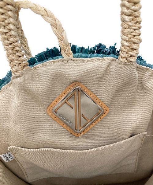 ARANAZ（アラナス）ARANAZ (アラナス) サークルフリンジカゴバッグ ベージュの古着・服飾アイテム