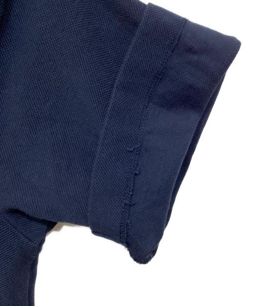 LACOSTE（ラコステ）LACOSTE (ラコステ) 鹿の子Tシャツ ネイビー サイズ:Mの古着・服飾アイテム
