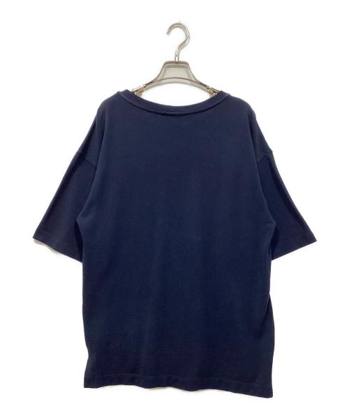 LACOSTE（ラコステ）LACOSTE (ラコステ) 鹿の子Tシャツ ネイビー サイズ:Mの古着・服飾アイテム