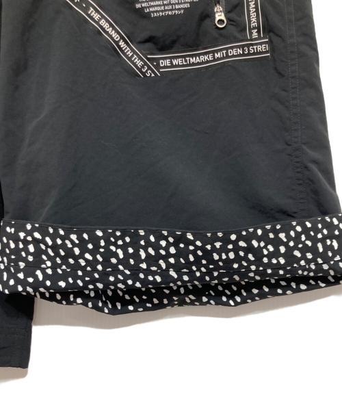 adidas（アディダス）adidas (アディダス) リバーシブハーフパンツ ブラック サイズ:2XOの古着・服飾アイテム