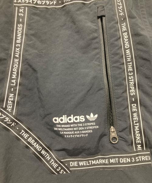 adidas（アディダス）adidas (アディダス) リバーシブハーフパンツ ブラック サイズ:2XOの古着・服飾アイテム