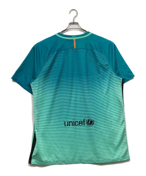 NIKE（ナイキ）NIKE (ナイキ) サッカーユニフォーム グリーン サイズ:XXLの古着・服飾アイテム