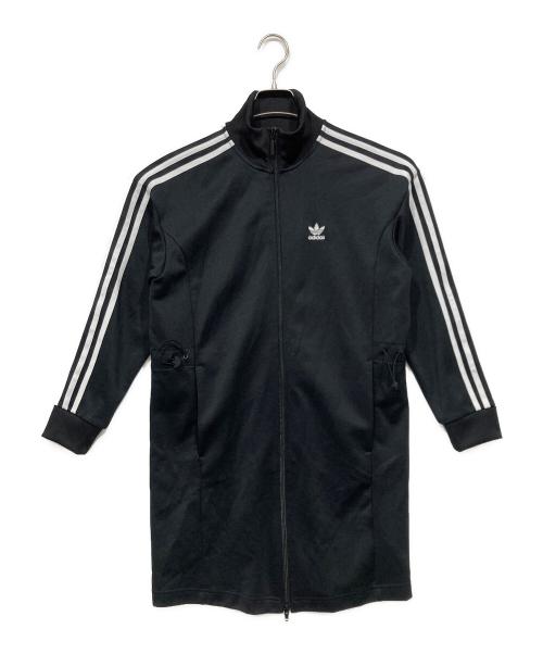 adidas Originals（アディダスオリジナル）adidas originals (アディダスオリジナル) サイドラインロングトラック ジャケット ブラック サイズ:Mの古着・服飾アイテム