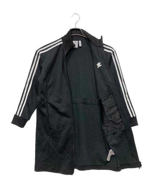 adidas Originals（アディダスオリジナル）adidas originals (アディダスオリジナル) サイドラインロングトラック ジャケット ブラック サイズ:Mの古着・服飾アイテム