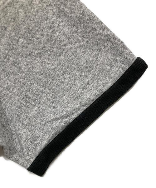 stussy（ステューシー）stussy (ステューシー) リンガーTシャツ グレー サイズ:Mの古着・服飾アイテム