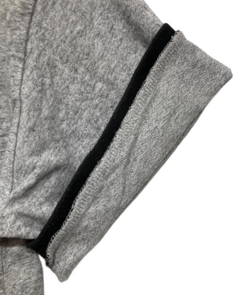 stussy（ステューシー）stussy (ステューシー) リンガーTシャツ グレー サイズ:Mの古着・服飾アイテム