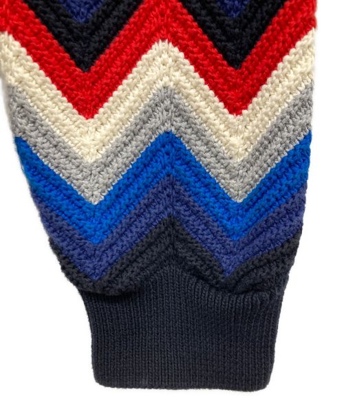 missoni（ミッソーニ）missoni (ミッソーニ) ニットカーディガン ブラック サイズ:46の古着・服飾アイテム