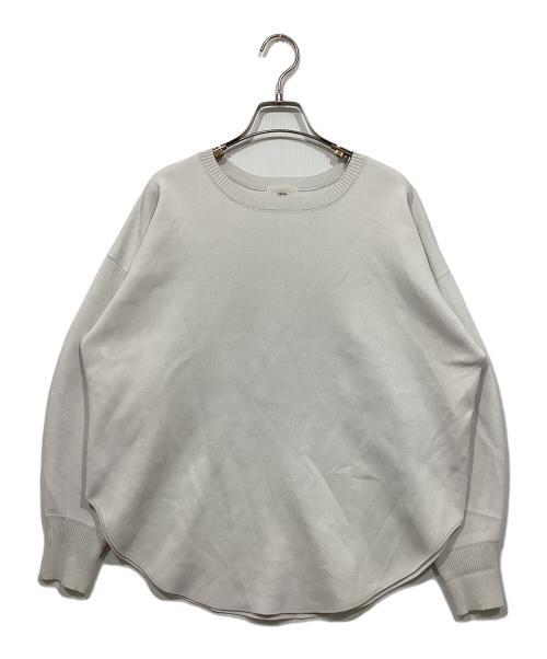IENA（イエナ）IENA (イエナ) ファインコットンスムースプルオーバー ホワイト サイズ:-の古着・服飾アイテム