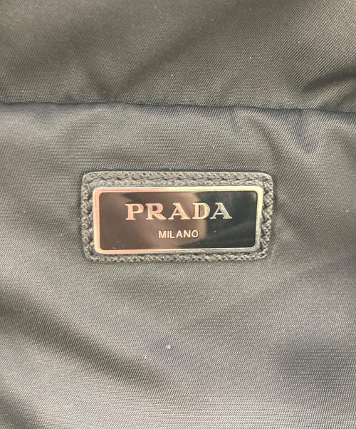 PRADA（プラダ）PRADA (プラダ) ナイロンボディバッグ ブラックの古着・服飾アイテム
