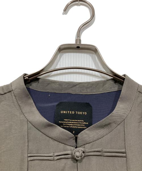 UNITED TOKYO（ユナイテッドトーキョー）UNITED TOKYO (ユナイテッドトーキョー) カンフーシャツ カーキ サイズ:2の古着・服飾アイテム