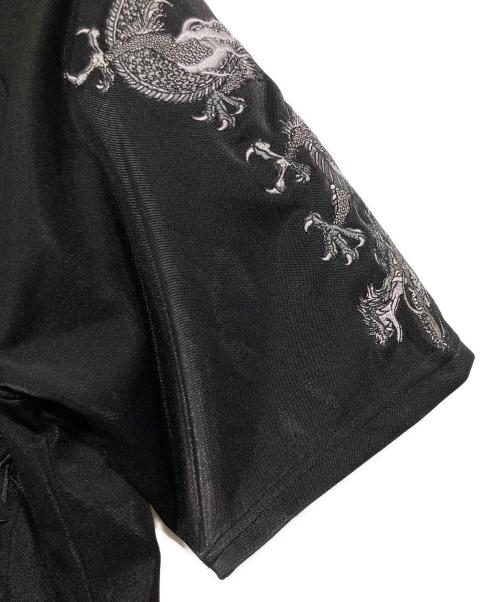 AIVER（アイバー）AIVER (アイバー) GALFY (ガルフィー) YABAIベースボールシャツ ブラック サイズ:XLの古着・服飾アイテム