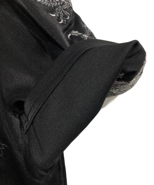 AIVER（アイバー）AIVER (アイバー) GALFY (ガルフィー) YABAIベースボールシャツ ブラック サイズ:XLの古着・服飾アイテム