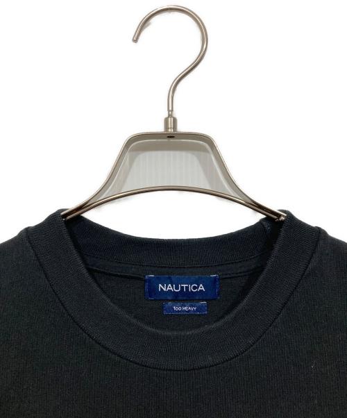 NAUTICA（ノーティカ）NAUTICA (ノーティカ) アーチロゴTシャツ ブラック サイズ:XLの古着・服飾アイテム