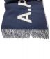 A.P.C. (アーペーセー) Angle マフラー/ビッグロゴマフラー：5000円
