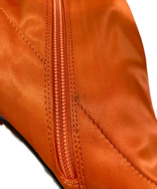 YELLO（イエロ）YELLO (イエロー) サイドジップブーツ オレンジ サイズ:Ｌの古着・服飾アイテム