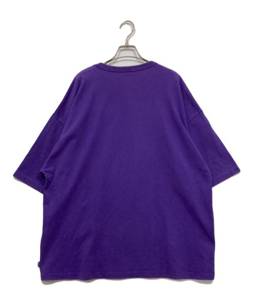 KEBOZ（ケボズ）KEBOZ (ケボズ) プリントTシャツ パープル サイズ:Lの古着・服飾アイテム