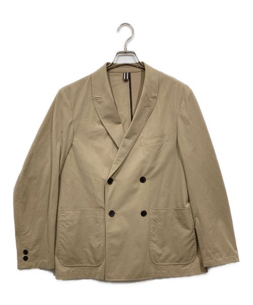 UNIVERSAL LANGUAGE（ユニバーサルランゲージ）UNIVERSAL LANGUAGE (ユニバーサルランゲージ) ダブルブレストセットアップ ベージュ サイズ:Sの古着・服飾アイテム