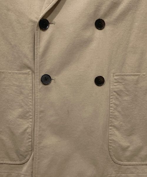 UNIVERSAL LANGUAGE（ユニバーサルランゲージ）UNIVERSAL LANGUAGE (ユニバーサルランゲージ) ダブルブレストセットアップ ベージュ サイズ:Sの古着・服飾アイテム