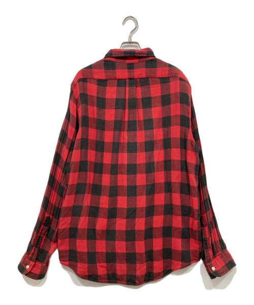 POLO RALPH LAUREN（ポロ・ラルフローレン）POLO RALPH LAUREN (ポロ・ラルフローレン) チェックシャツ レッド サイズ:LGの古着・服飾アイテム