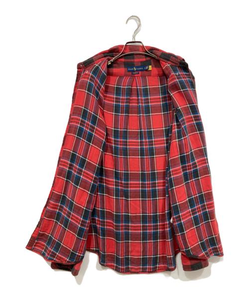 POLO RALPH LAUREN（ポロ・ラルフローレン）POLO RALPH LAUREN (ポロ・ラルフローレン) チェックシャツ レッド サイズ:LGの古着・服飾アイテム
