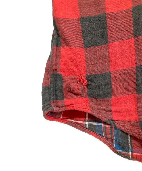 POLO RALPH LAUREN（ポロ・ラルフローレン）POLO RALPH LAUREN (ポロ・ラルフローレン) チェックシャツ レッド サイズ:LGの古着・服飾アイテム