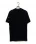 Y-3 (ワイスリー) 袖ロゴ半袖 鹿の子 ポロシャツ ブラック サイズ:S：3500円