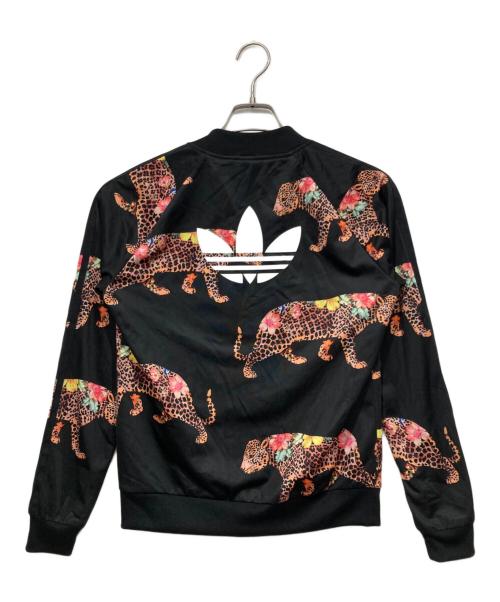 adidas Originals（アディダスオリジナル）adidas Originals (アディダスオリジナル) アニマル柄トラックトップ ブラック サイズ:OTの古着・服飾アイテム