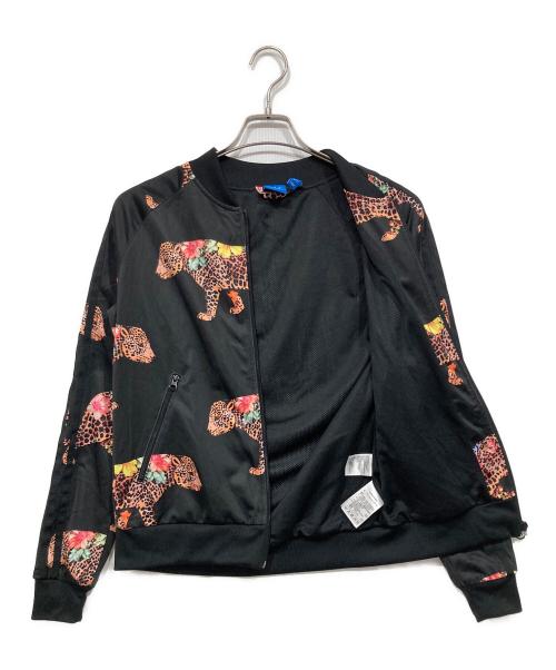 adidas Originals（アディダスオリジナル）adidas Originals (アディダスオリジナル) アニマル柄トラックトップ ブラック サイズ:OTの古着・服飾アイテム