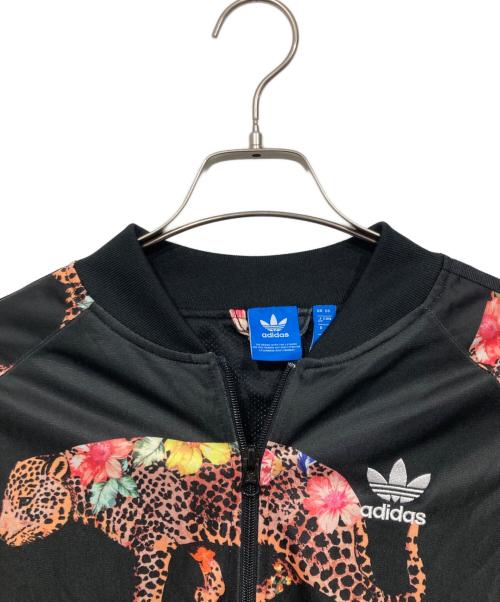 adidas Originals（アディダスオリジナル）adidas Originals (アディダスオリジナル) アニマル柄トラックトップ ブラック サイズ:OTの古着・服飾アイテム