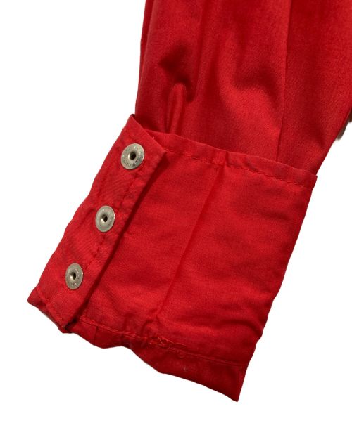 H BAR C（エイチバーシー）H BAR C (エイチバーシー) ウエスタンシャツ レッド サイズ:15-32の古着・服飾アイテム