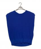 23区ニジュウサンク）の古着「ノースリーブニット」｜ブルー